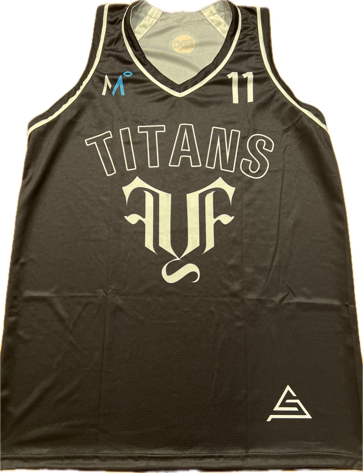 Custom red uniform mockup